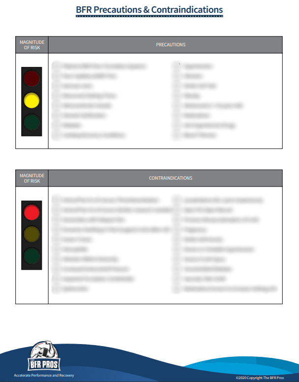 Precautions and Contraindications List preview